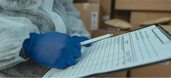 Customs clearance logistics