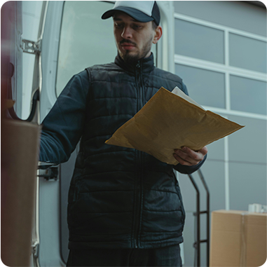 Customer arrange self pick-up